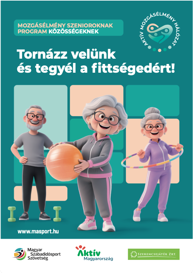 Aktív Mozgásélmány Hálózat A1 plakát